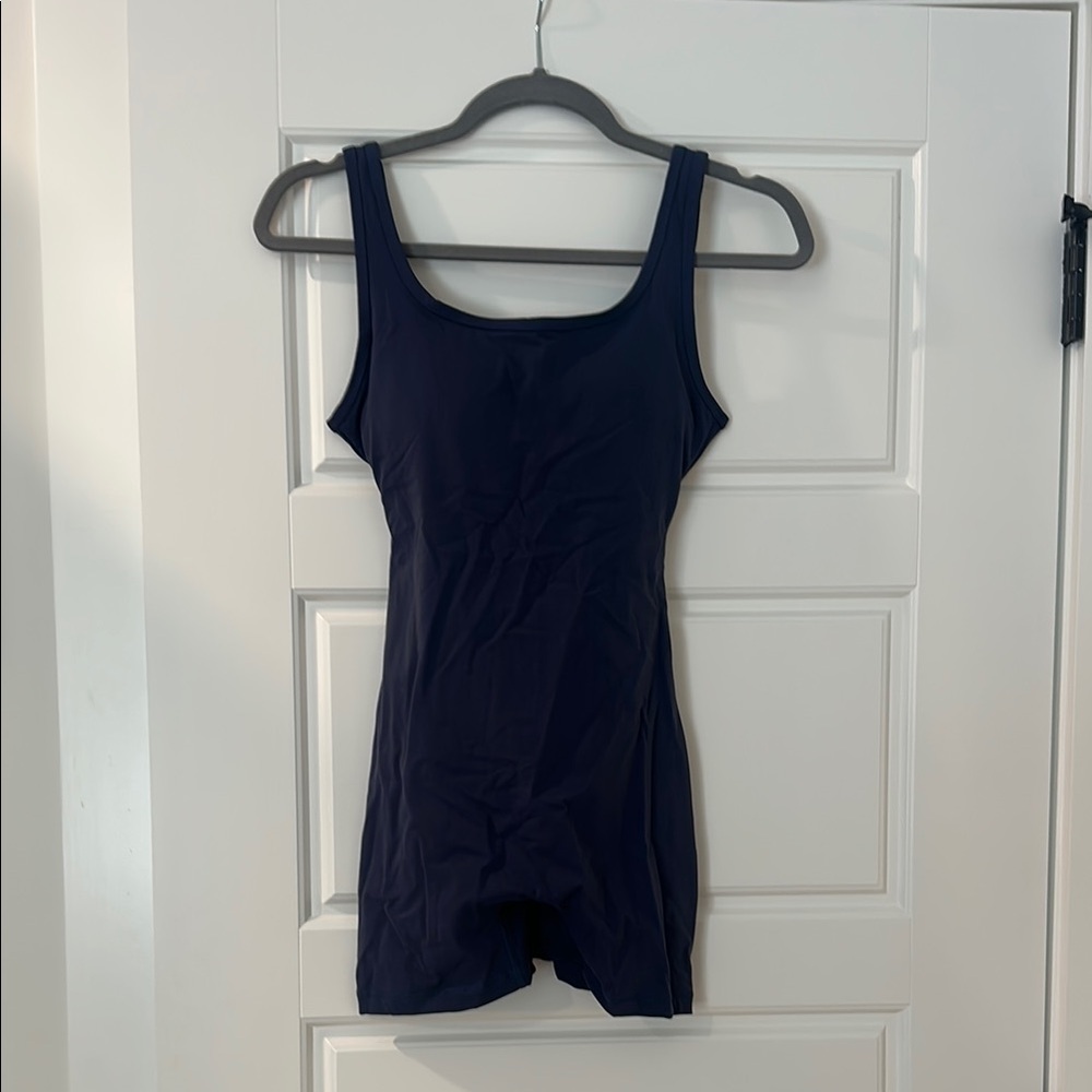 Anthropologie Navy Jumpsuit